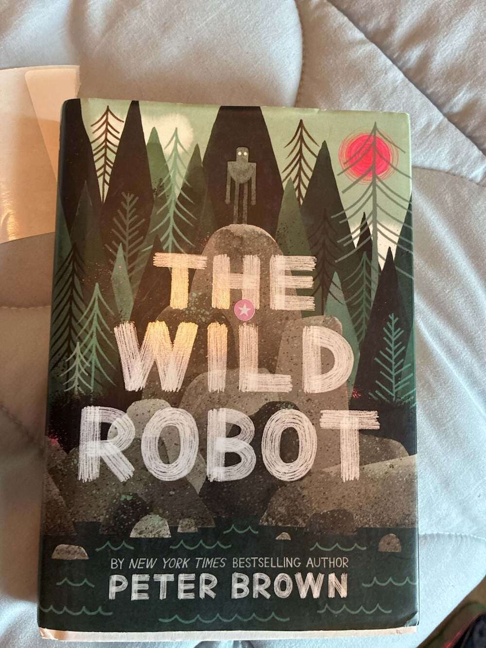 The Wild Robot by Peter Brown First Edition Hardcover A541